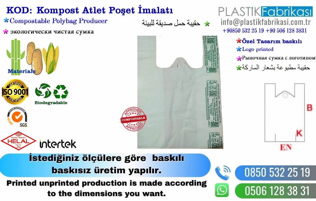 Doğa dostu atlet poşet imalatı KAP112